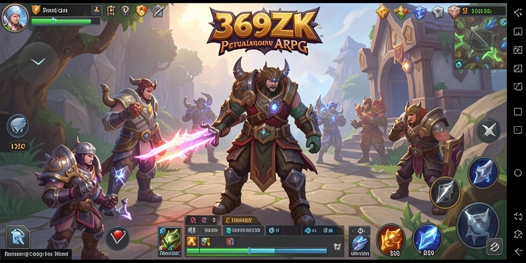 Gameplay dinamis dalam 369ZK dengan pertempuran yang menegangkan.