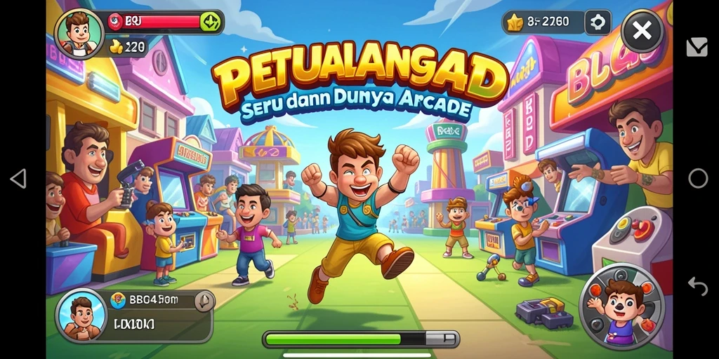Tampilan seru dari gameplay BBCA4D, penuh aksi dan tantangan.