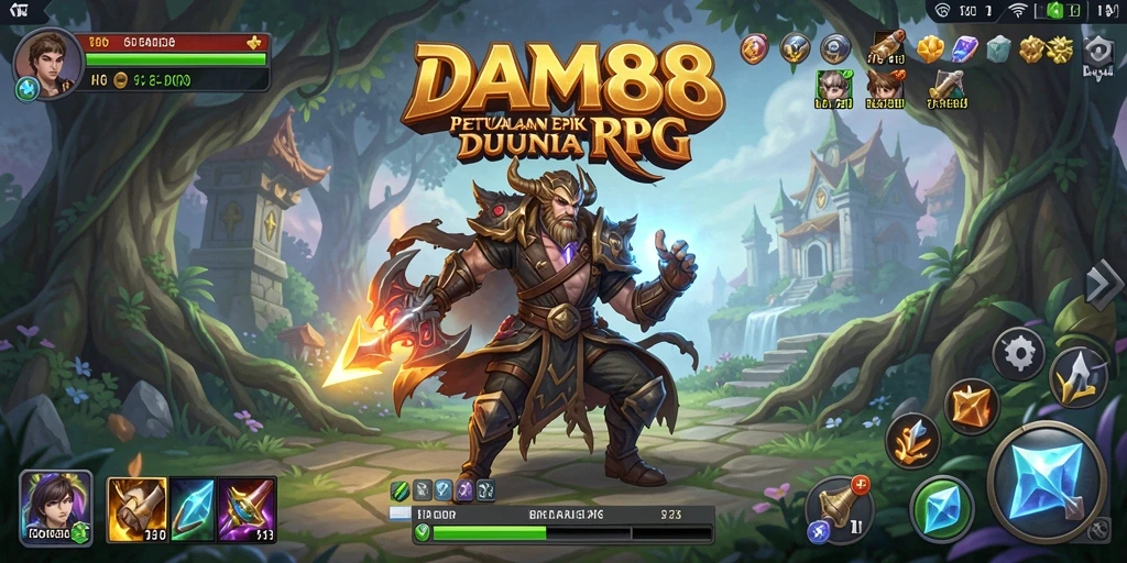 Tampilan gameplay RPG yang mendebarkan dan imersif.