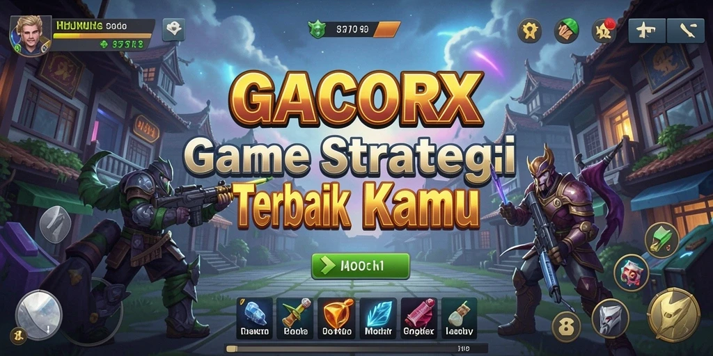 Tampilan gameplay GACORX yang seru dan menantang.