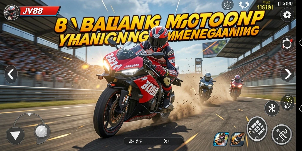 Gameplay seru balapan motor di JV88 dengan grafik menawan.