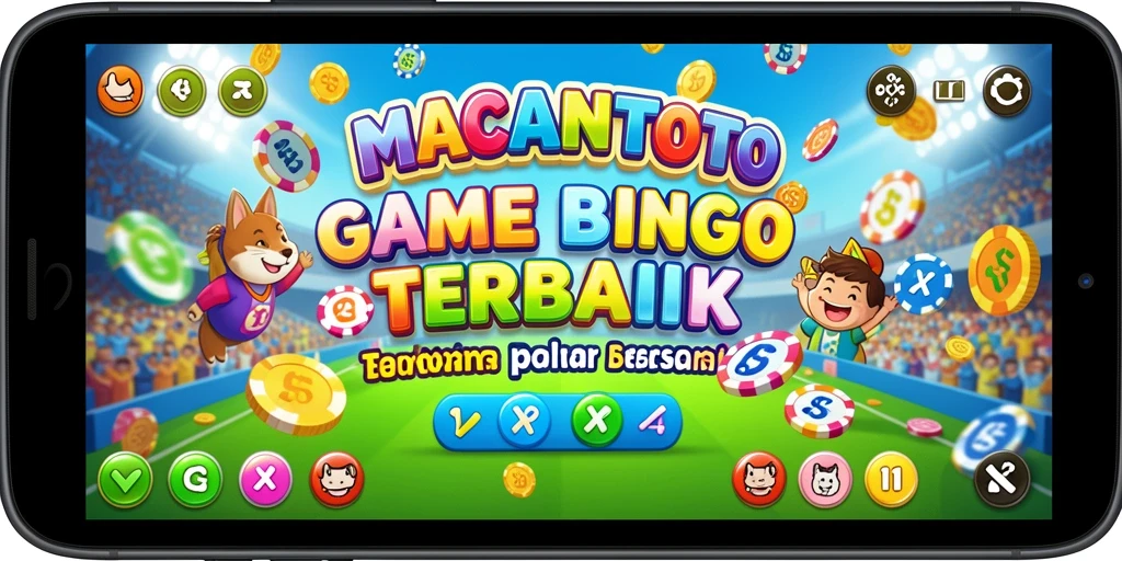Tampilan gameplay MACANTOTO dengan interaksi pemain Bingo.
