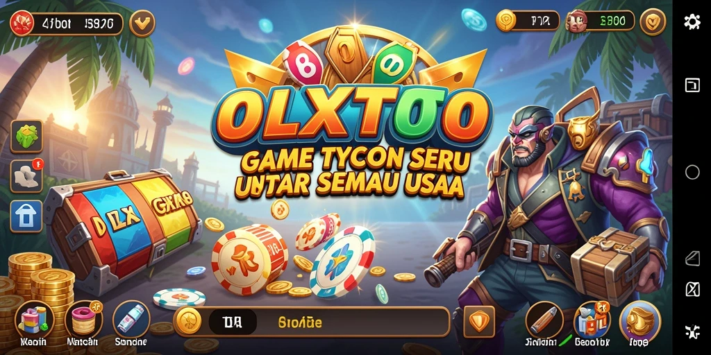 Screenshot gameplay OLXTOTO yang menampilkan strategi Tycoon yang menarik.
