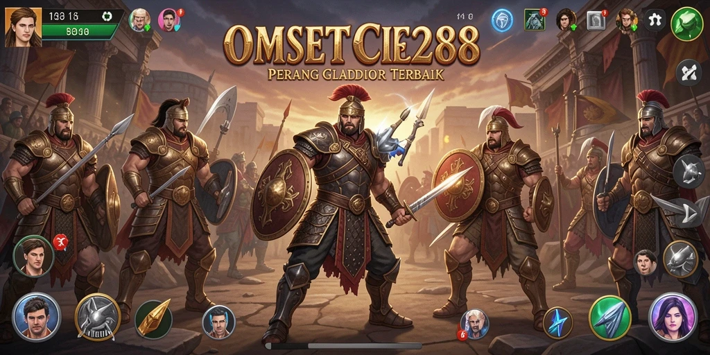 Tampilan gameplay OMSET288 yang menegangkan dalam pertarungan.