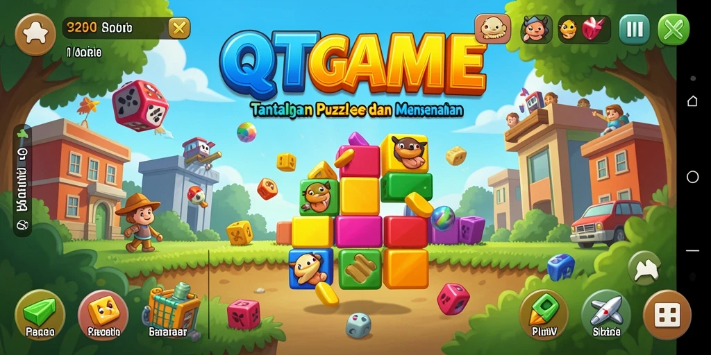 Gameplay seru dengan berbagai tantangan puzzle menarik.