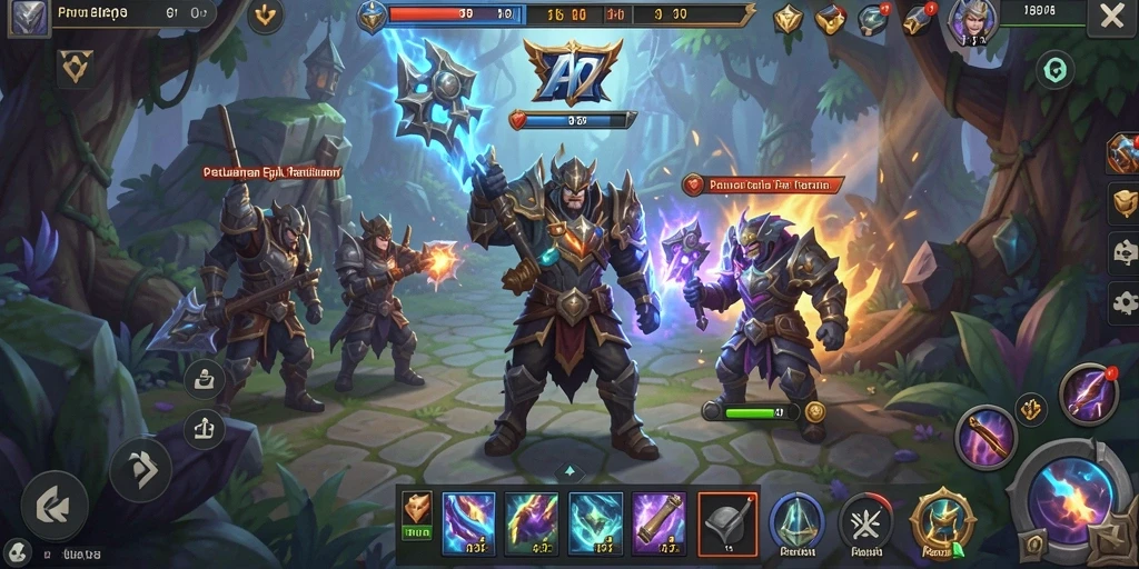 Tampilan gameplay seru dalam petualangan ARPG S13.