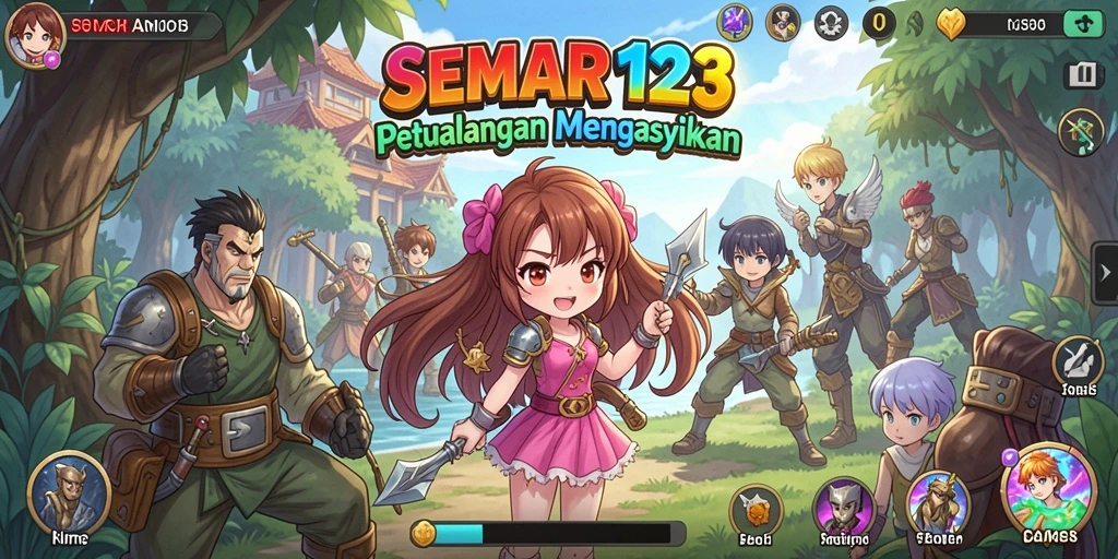 Tampilan gameplay SEMAR123 yang memukau dan interaktif.