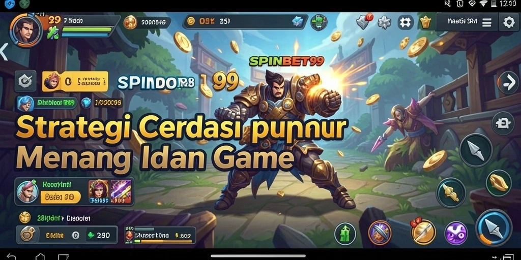 Tangkapan layar permainan SPINBET99 menampilkan pertempuran strategis yang mendebarkan.