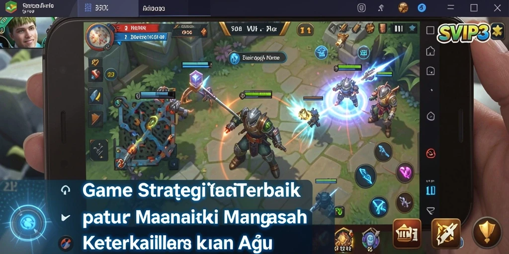 Tampilan gameplay SVIP3 yang menegangkan dengan strategi mendalam.